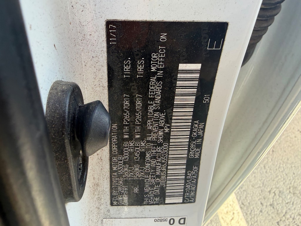 Used 2018 Toyota 4Runner SR5 Premium SUV