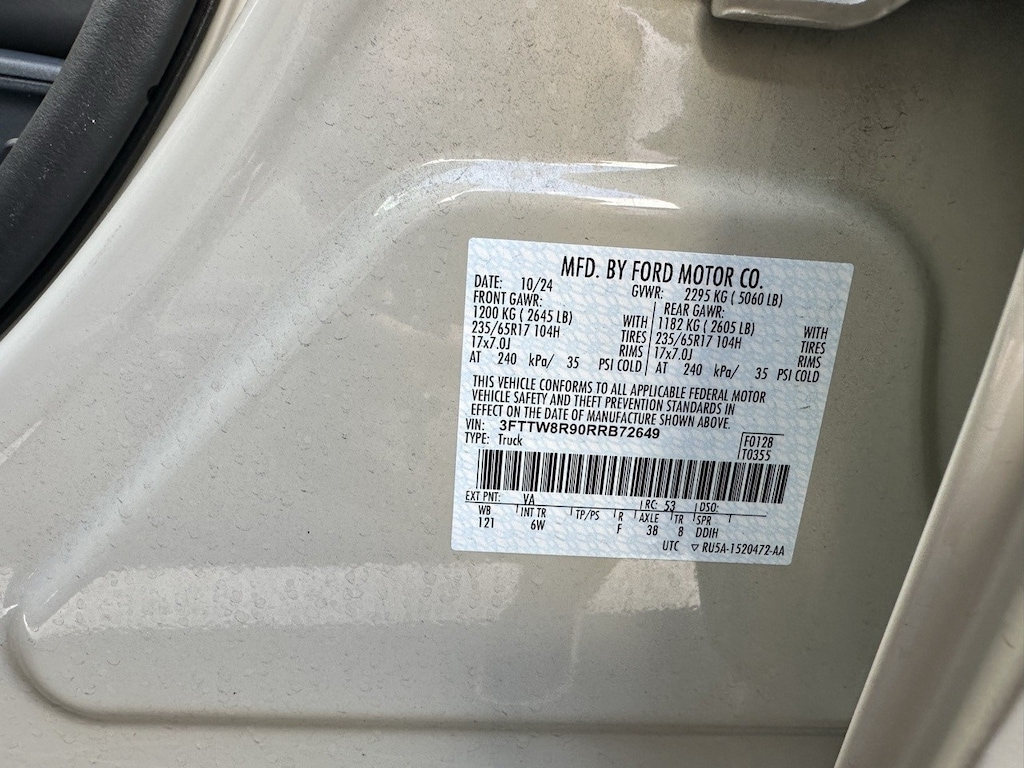 Used 2024 Ford Maverick Lariat Truck