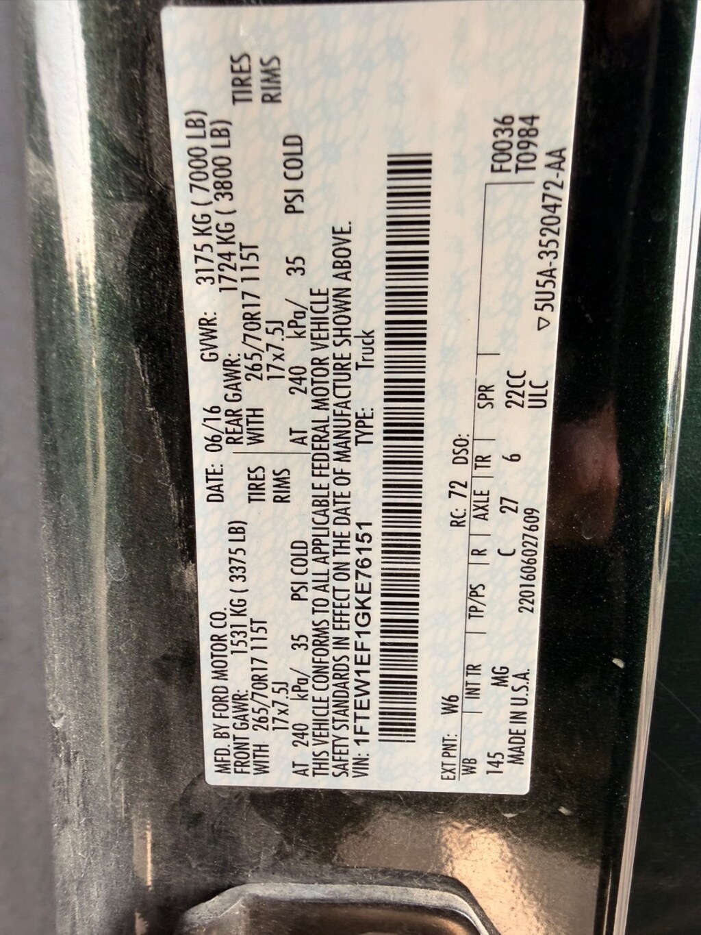 Used 2016 Ford F-150 XLT Truck