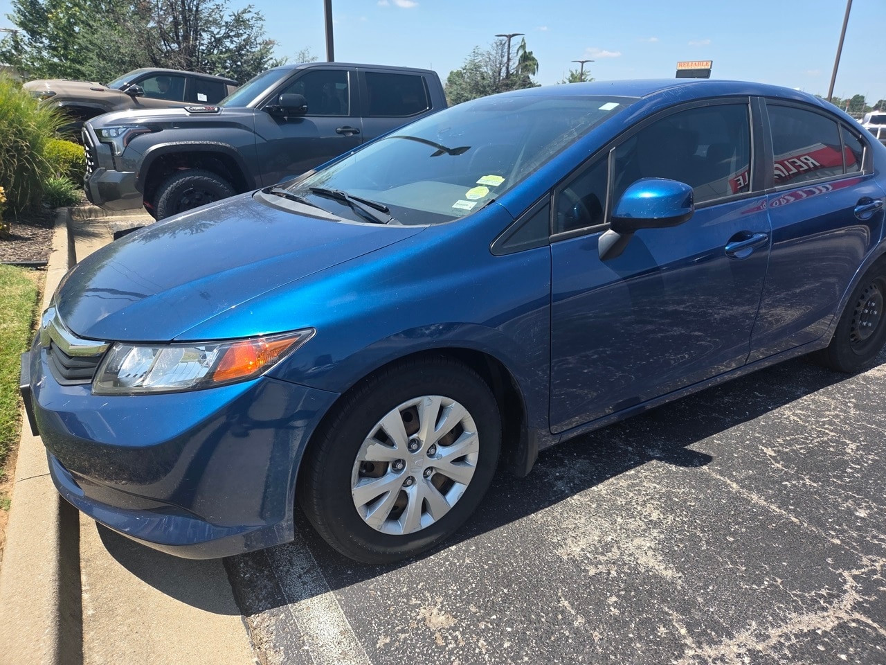 Used 2012 Honda Civic LX with VIN 19XFB2F57CE324951 for sale in Springfield, MO