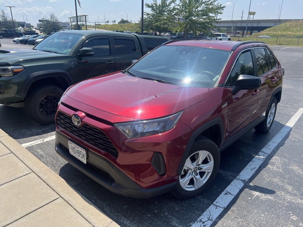 Used 2021 Toyota RAV4 Hybrid LE SUV