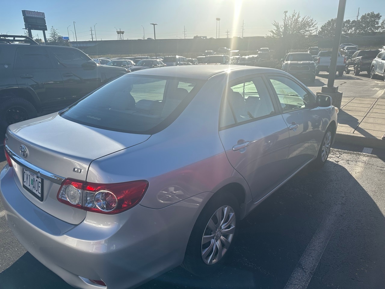 Used 2012 Toyota Corolla LE with VIN 5YFBU4EEXCP042047 for sale in Springfield, MO