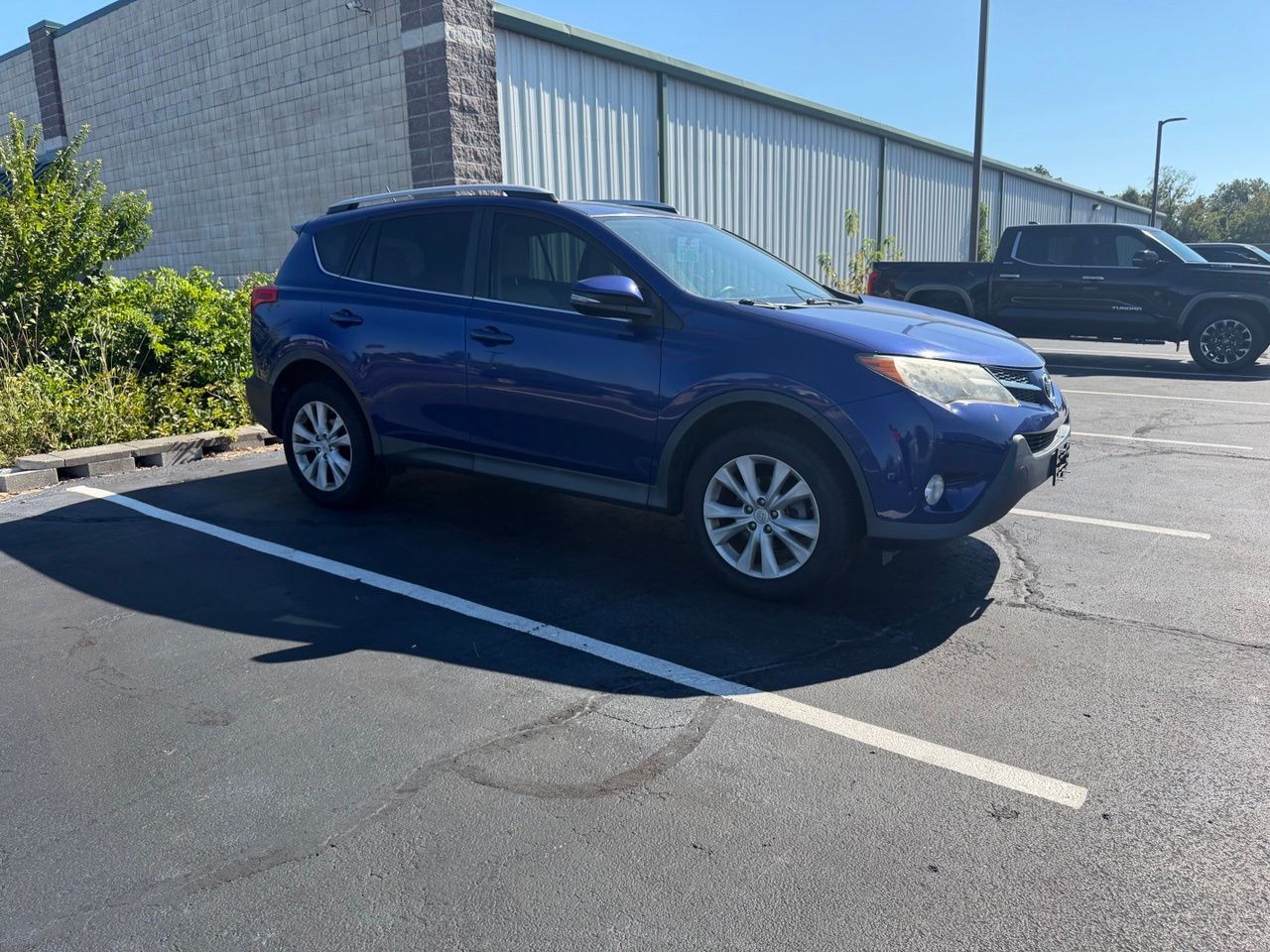 Blue 2015 Toyota RAV4 SUV / Crossover All-Wheel Drive 6-Speed Automatic