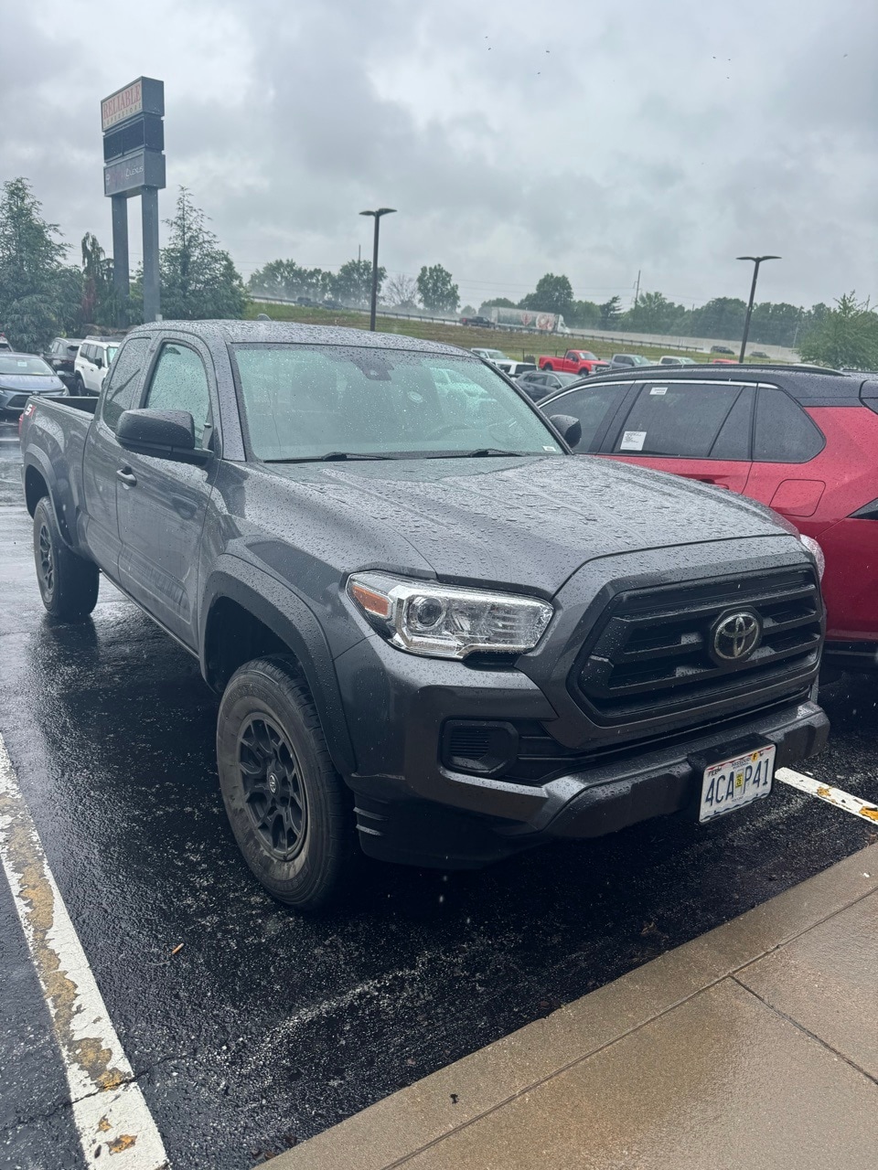 Used 2022 Toyota Tacoma SR with VIN 3TYSX5ENXNT016091 for sale in Springfield, MO