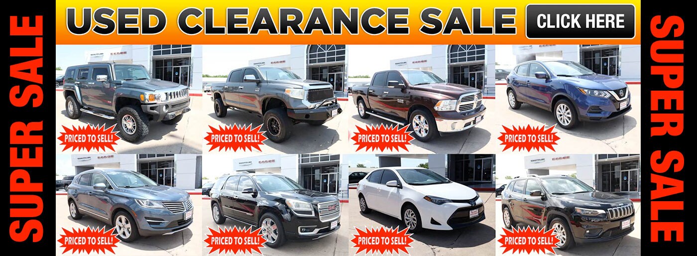 Bay City, TX New Chrysler, Dodge, Jeep, Ram and Used Car Dealer Reliance Chrysler Dodge Jeep Ram
