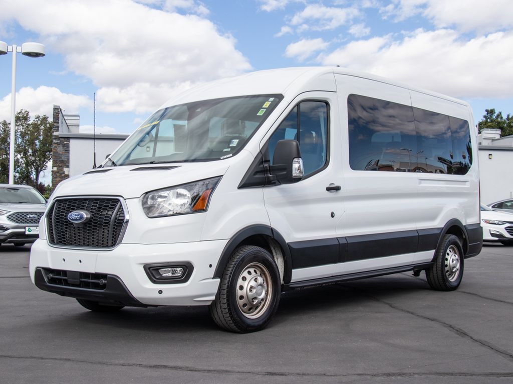 Used 2025 Ford Transit-350 Passenger Wagon Medium Roof Van