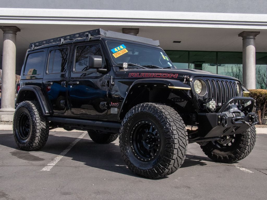Used 2018 Jeep Wrangler Unlimited Rubicon 4x4 SUV