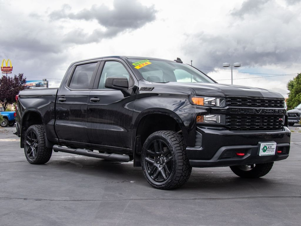 Used 2021 Chevrolet Silverado 1500 Custom Trail Boss Truck Crew Cab