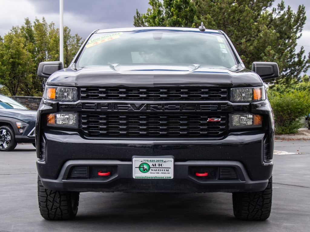 Used 2021 Chevrolet Silverado 1500 Custom Trail Boss Truck Crew Cab