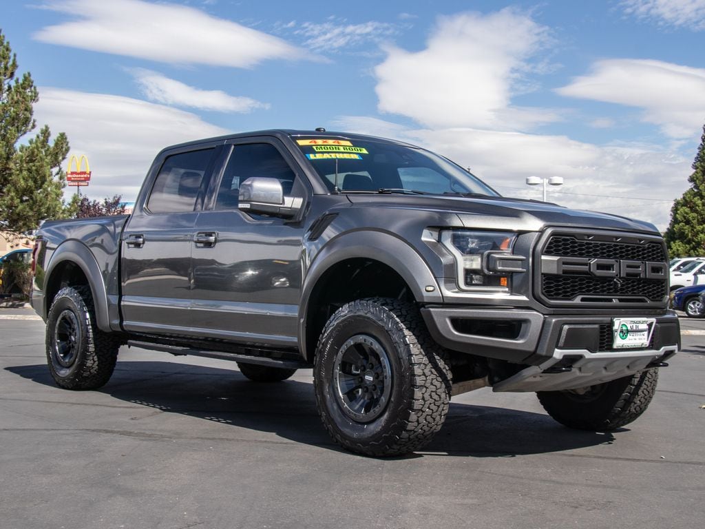 Used 2018 Ford F-150 Raptor Truck SuperCrew Cab