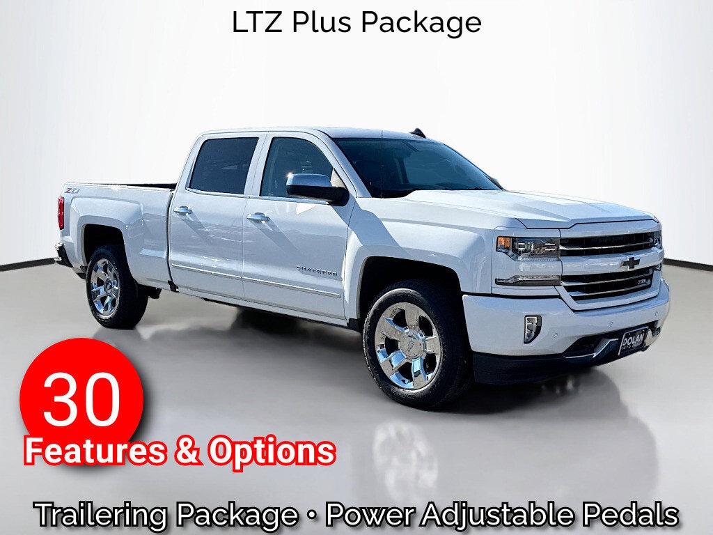 Used 2018 Chevrolet Silverado 1500 LTZ Crew Cab Pickup