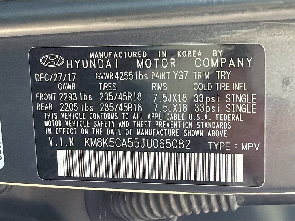 Used 2018 Hyundai Kona Ultimate Sport Utility