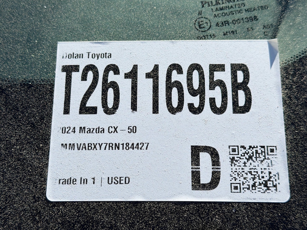 Certified 2024 Mazda CX-50 2.5 Turbo Sport Utility