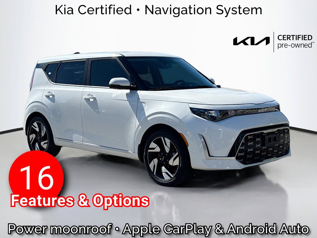 Certified 2024 Kia Soul GT-Line Hatchback