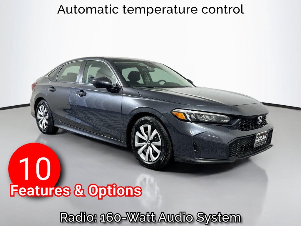 Used 2025 Honda Civic Sedan LX 4dr Car