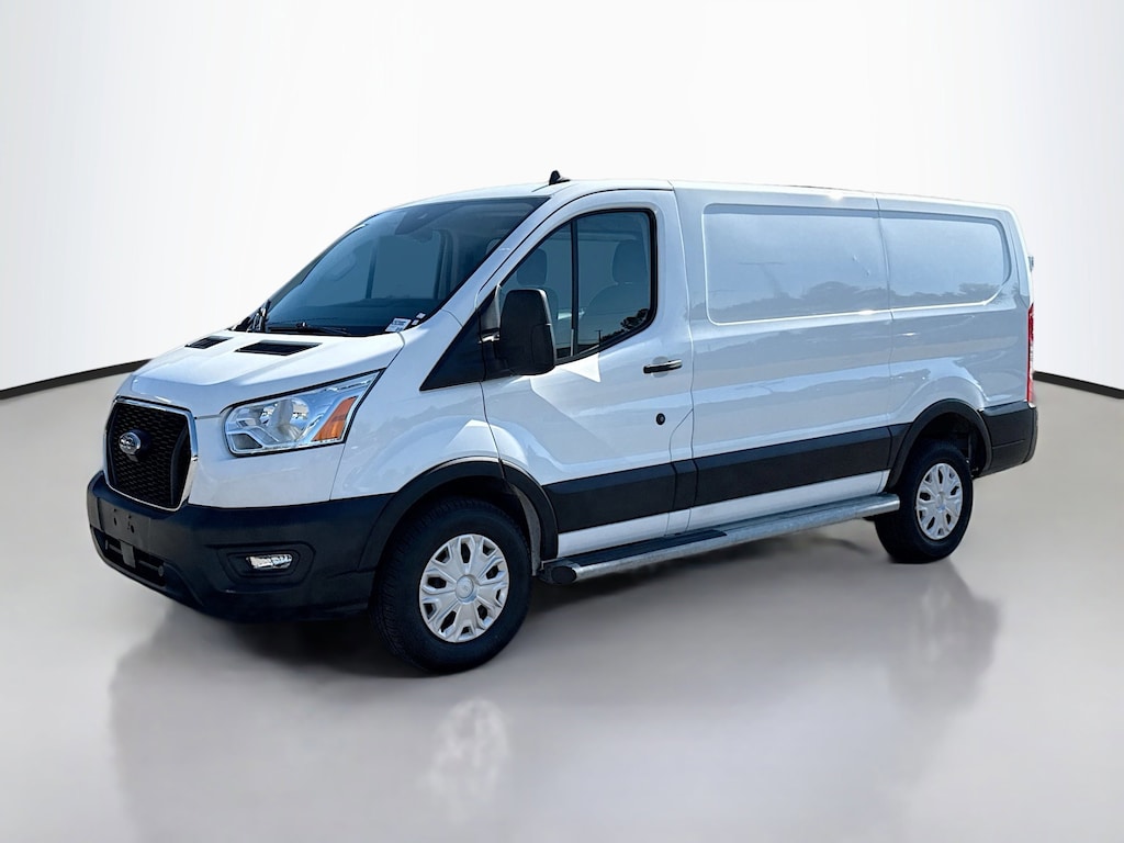 Used 2021 Ford Transit Cargo Van T-250 130 Low Rf 9070 GVWR RWD Mini-van, Cargo