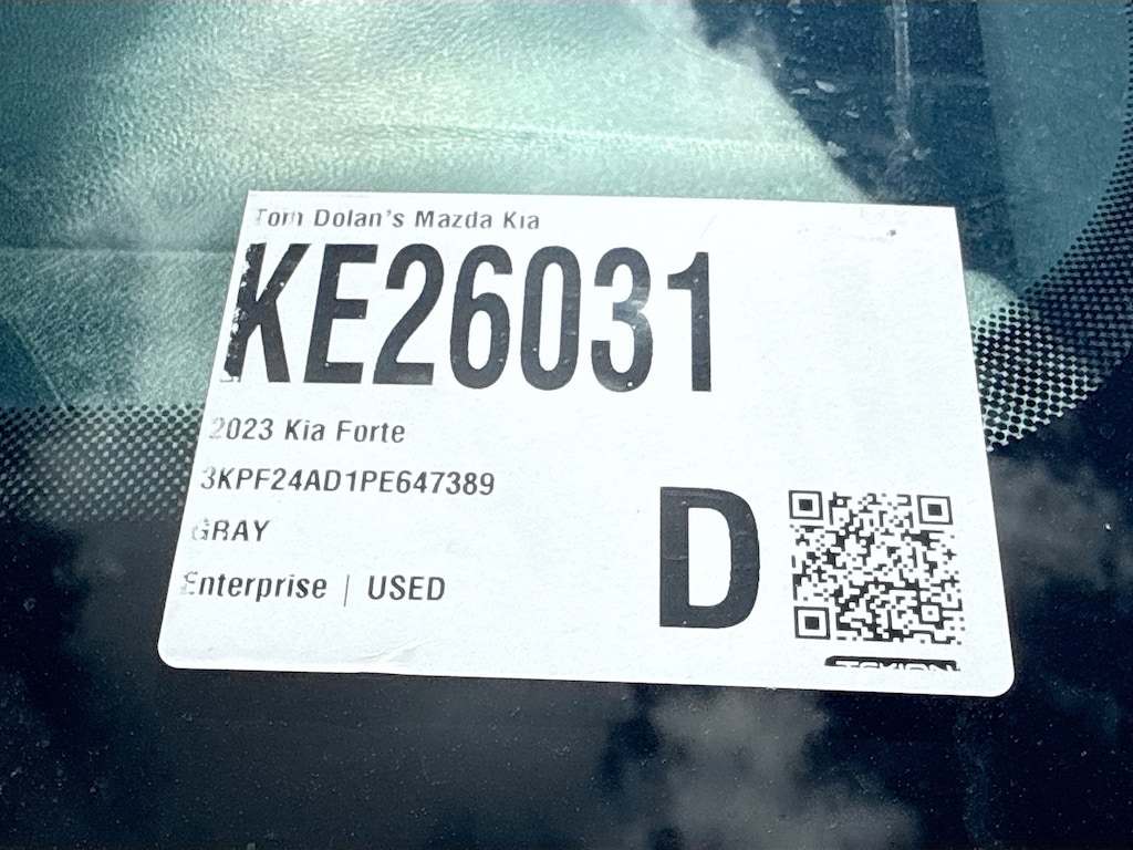 Certified 2023 Kia Forte LXS 4dr Car