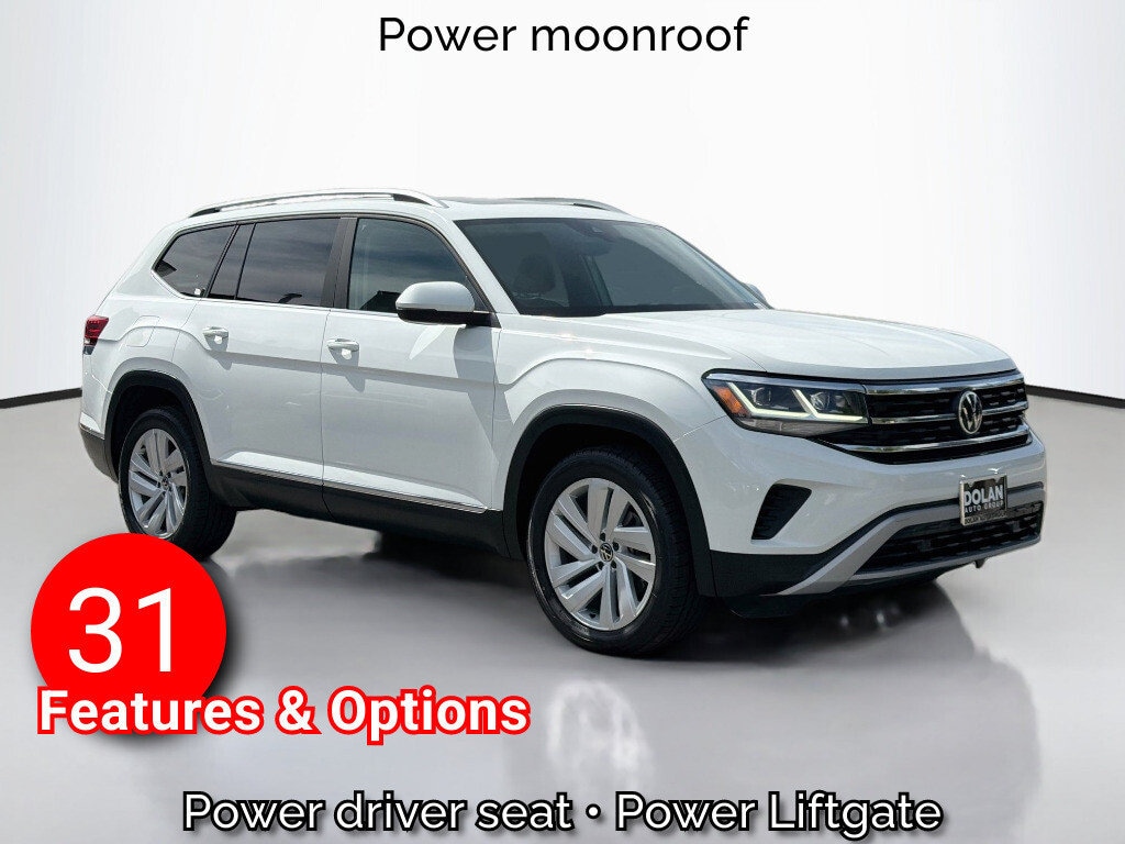 Used 2021 Volkswagen Atlas 3.6L V6 SEL Sport Utility