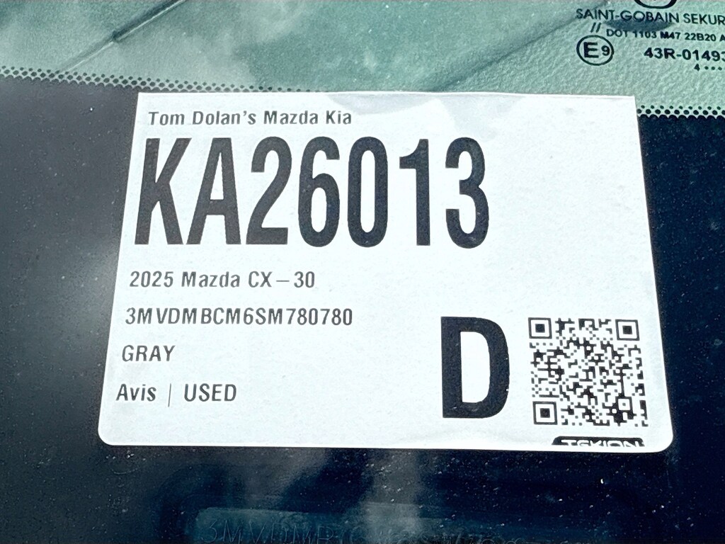 Certified 2025 Mazda CX-30 2.5 S Preferred Package Sport Utility