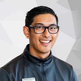 Staff member Chrispin Pascual from a463f3ded6fc