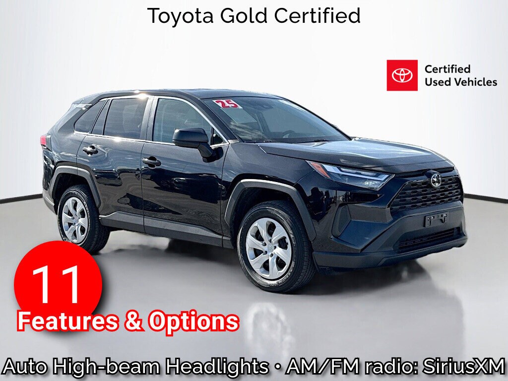 Certified 2025 Toyota RAV4 LE SUV
