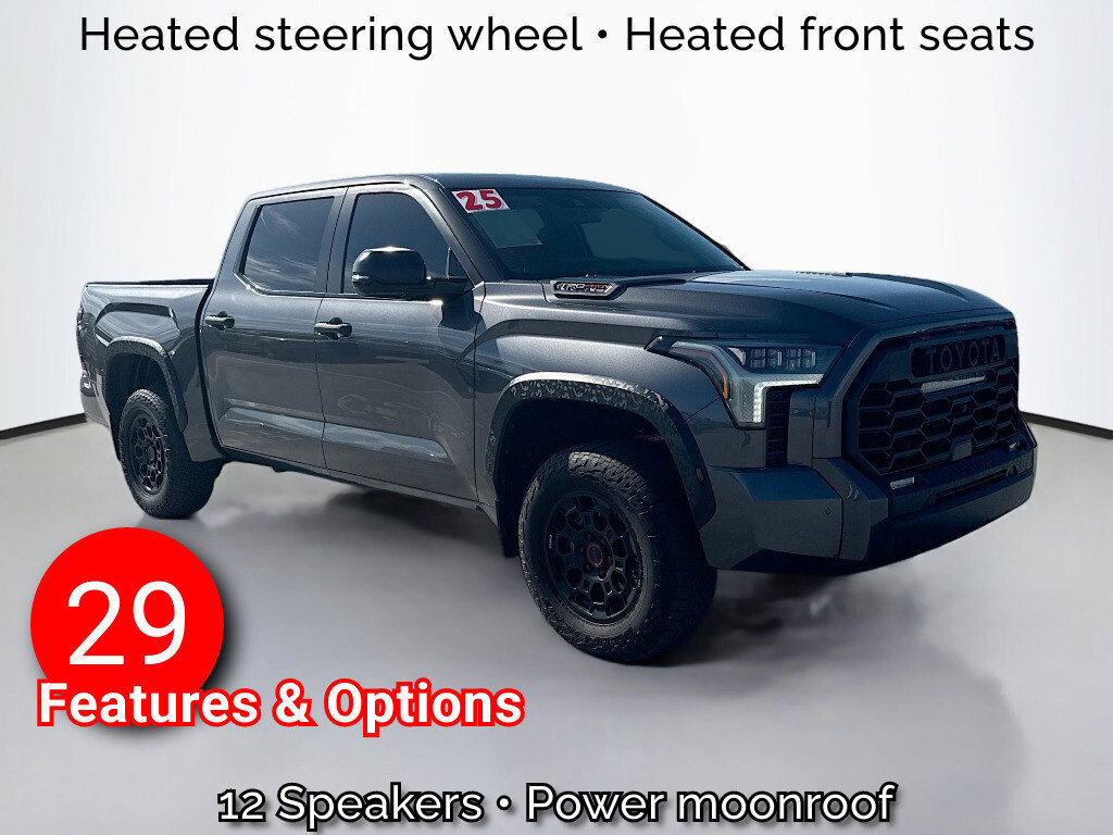 Used 2025 Toyota Tundra TRD Pro with VIN 5TFPC5DB5SX086978 for sale in Reno, NV