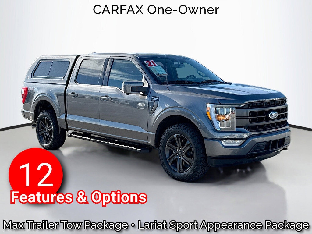 Used 2021 Ford F-150 Lariat Truck SuperCrew Cab