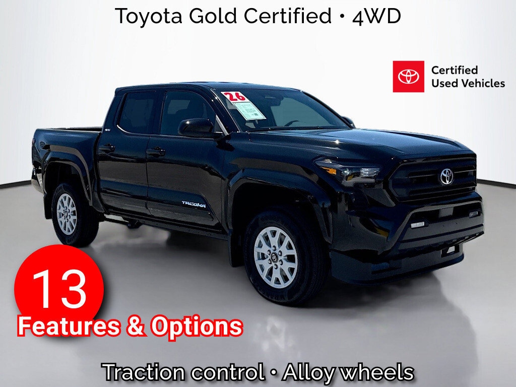 Certified 2026 Toyota Tacoma SR5 Truck Double Cab