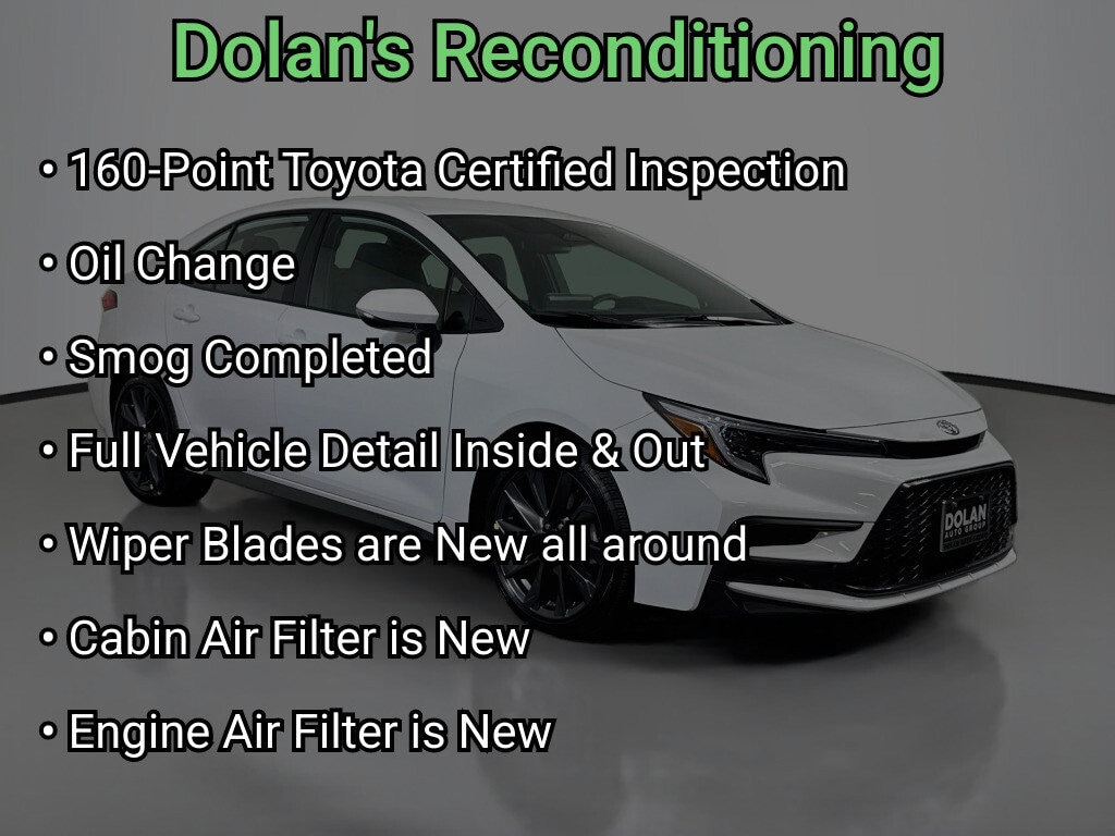 Certified 2026 Toyota Corolla SE Sedan