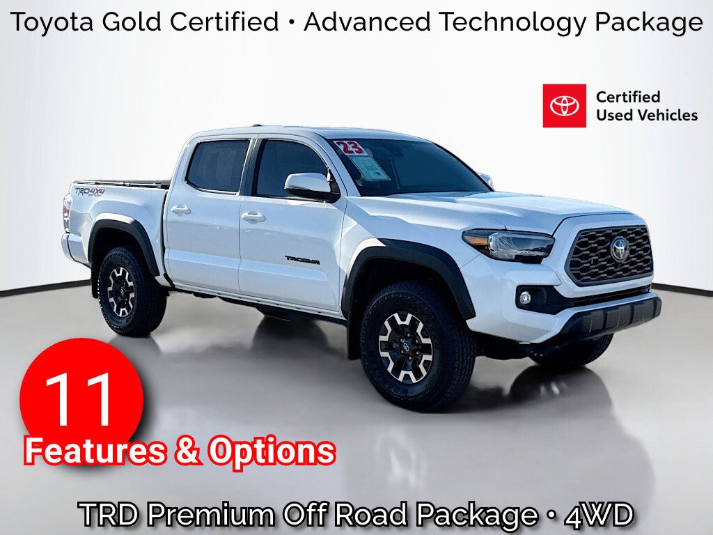 Certified 2023 Toyota Tacoma TRD Off-Road Truck Double Cab