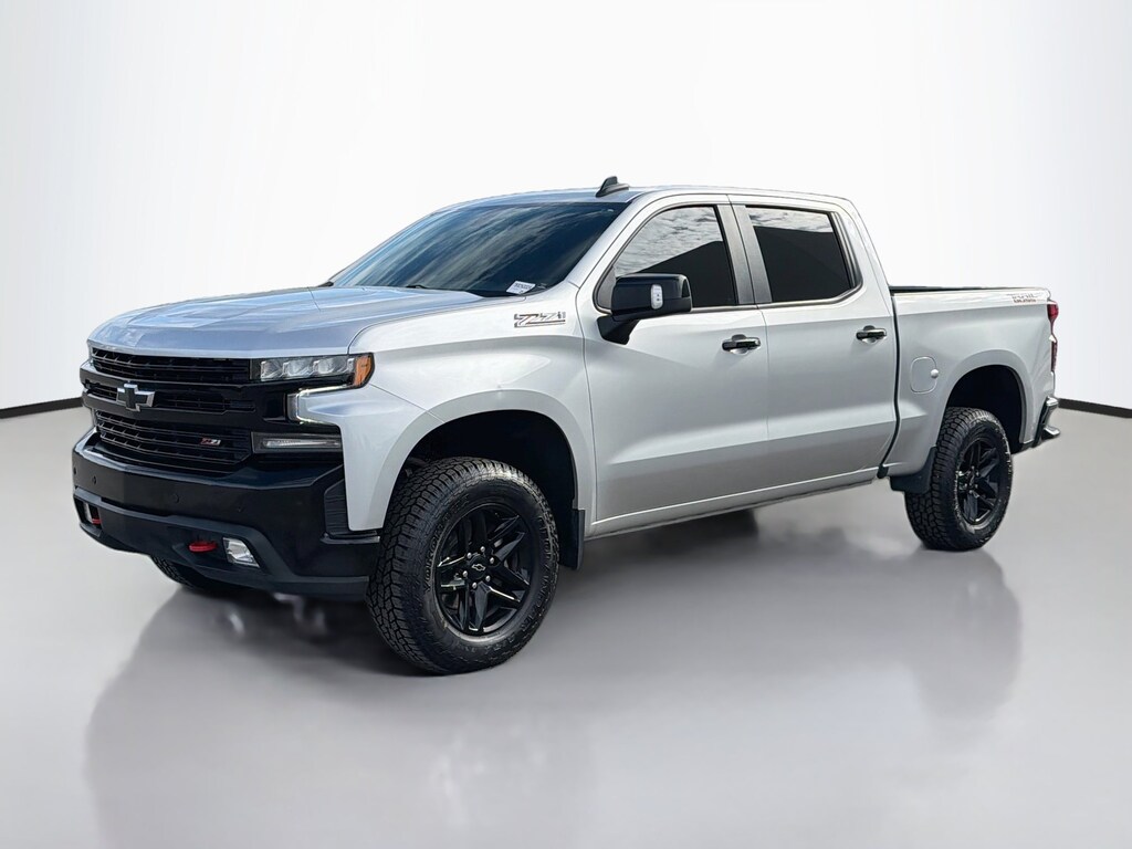 Used 2021 Chevrolet Silverado 1500 LT Trail Boss Truck Crew Cab