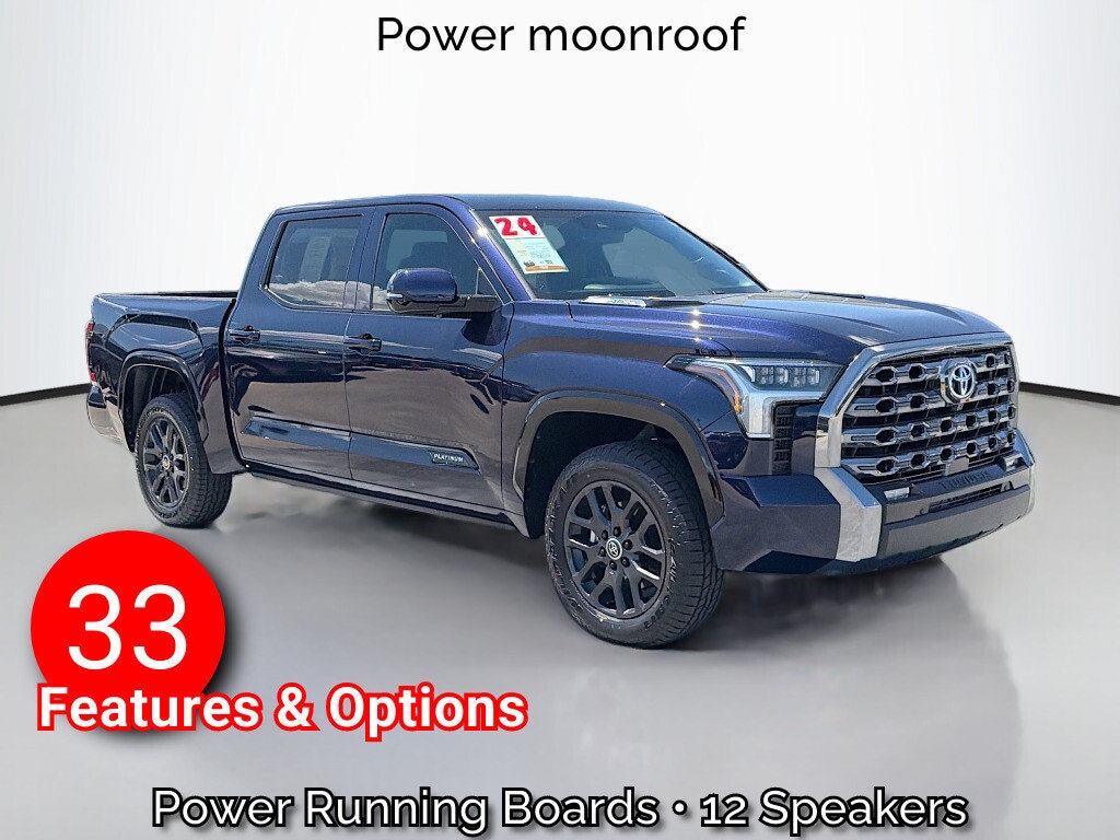 Used 2024 Toyota Tundra Hybrid Platinum Truck CrewMax
