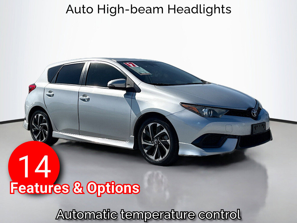 Used 2017 Toyota Corolla iM Base with VIN JTNKARJE1HJ550751 for sale in Reno, NV