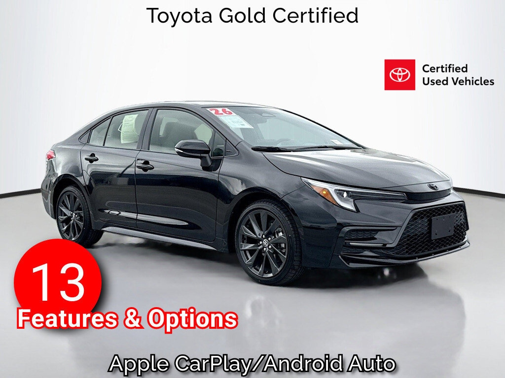 Certified 2026 Toyota Corolla SE Sedan