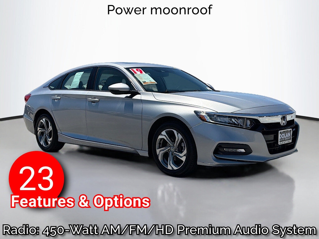 Used 2019 Honda Accord EX-L Sedan