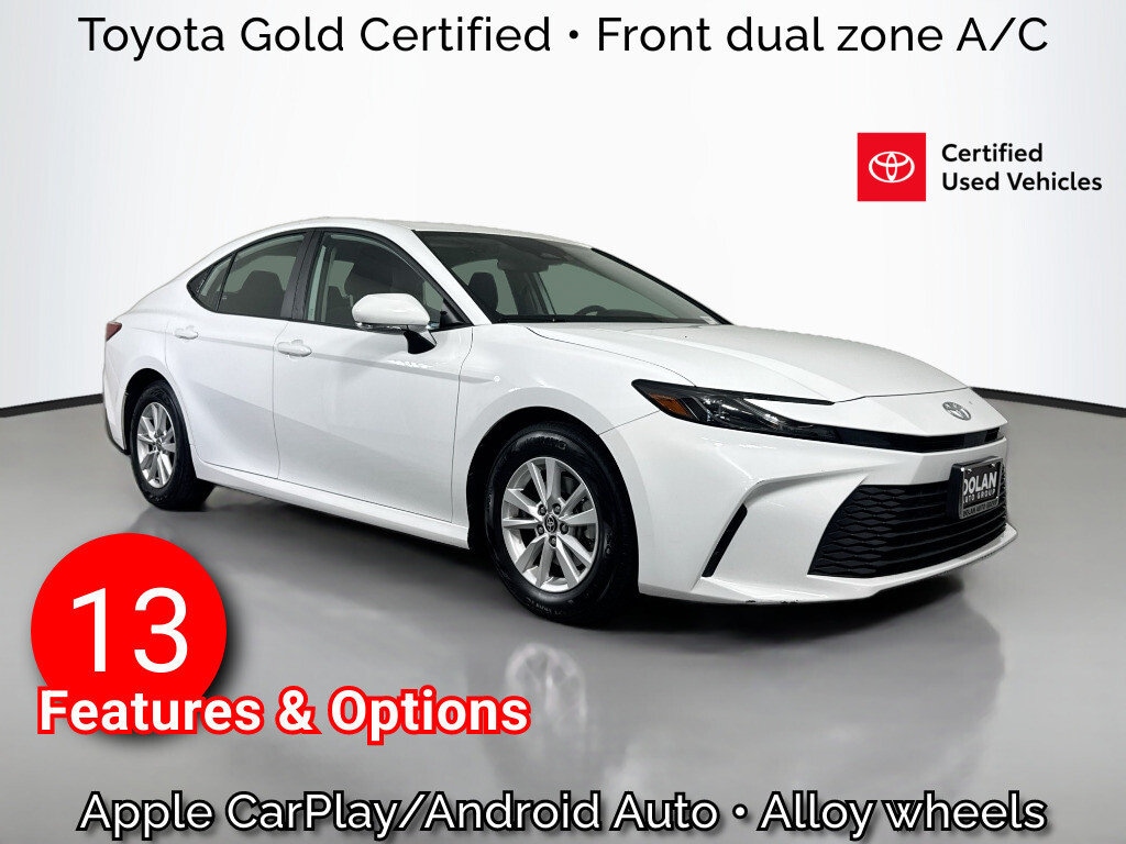 Used 2025 Toyota Camry LE Sedan