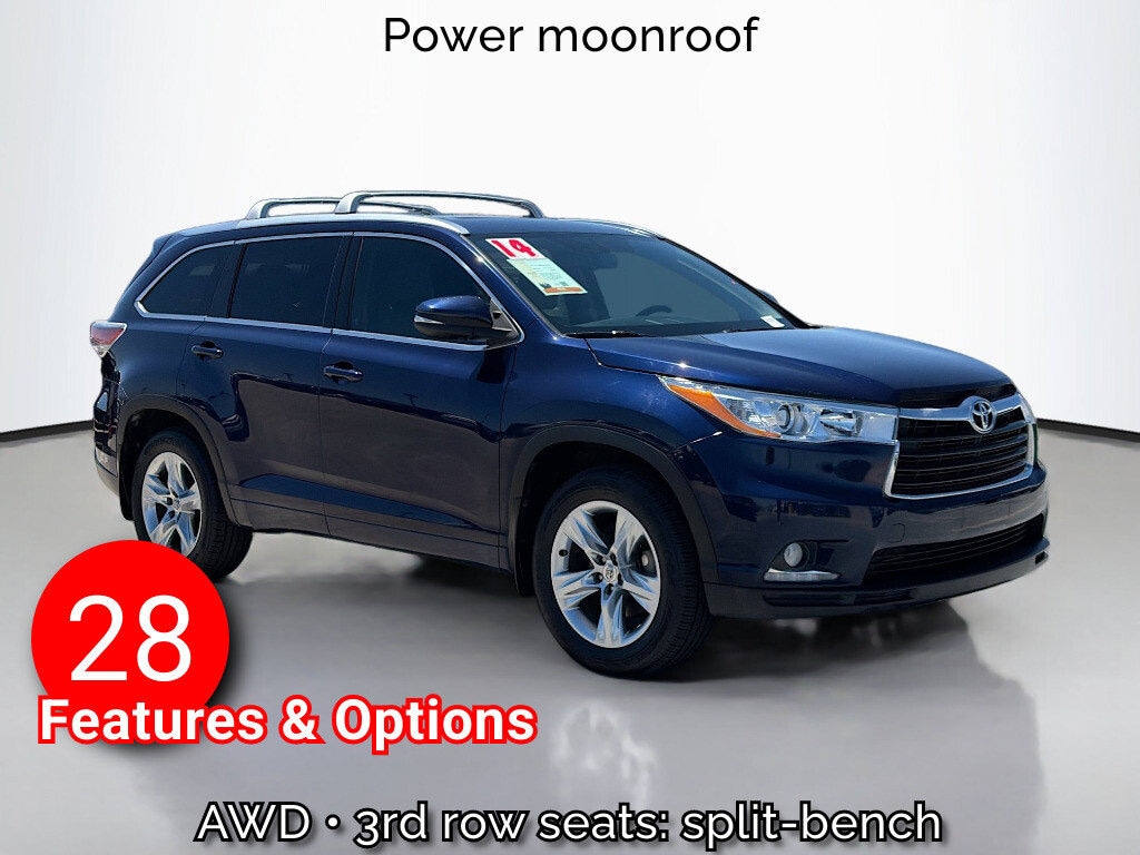 Used 2014 Toyota Highlander Limited SUV
