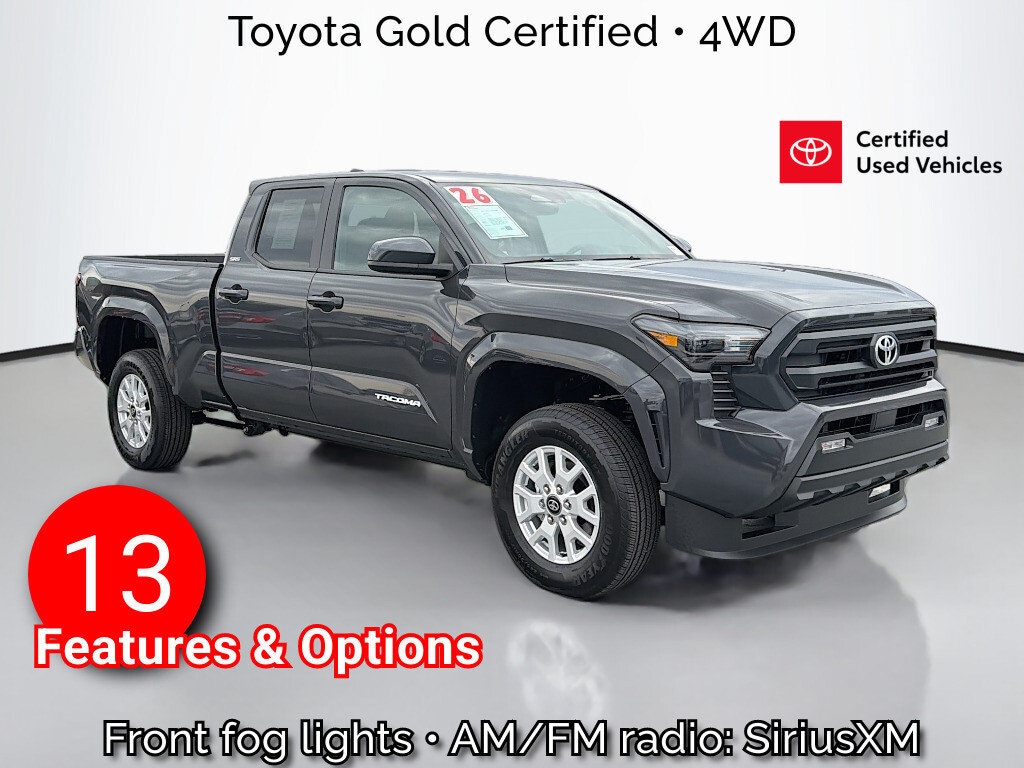 Certified 2026 Toyota Tacoma SR5 Truck Double Cab