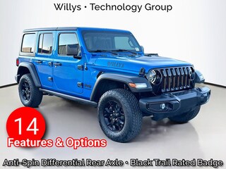 Used 2021 Jeep Wrangler Unlimited Willys SUV for sale in Reno, NV