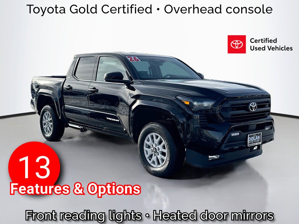 Certified 2026 Toyota Tacoma SR5 Truck Double Cab