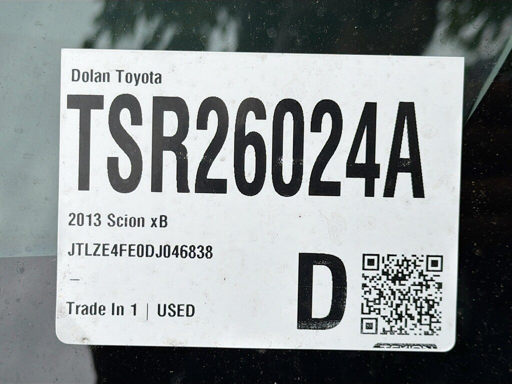 Used 2013 Scion xB Base Wagon