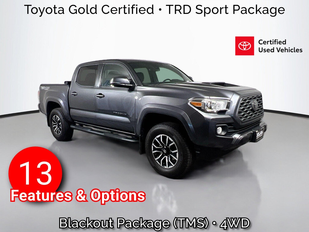 Certified 2021 Toyota Tacoma TRD Sport Truck Double Cab
