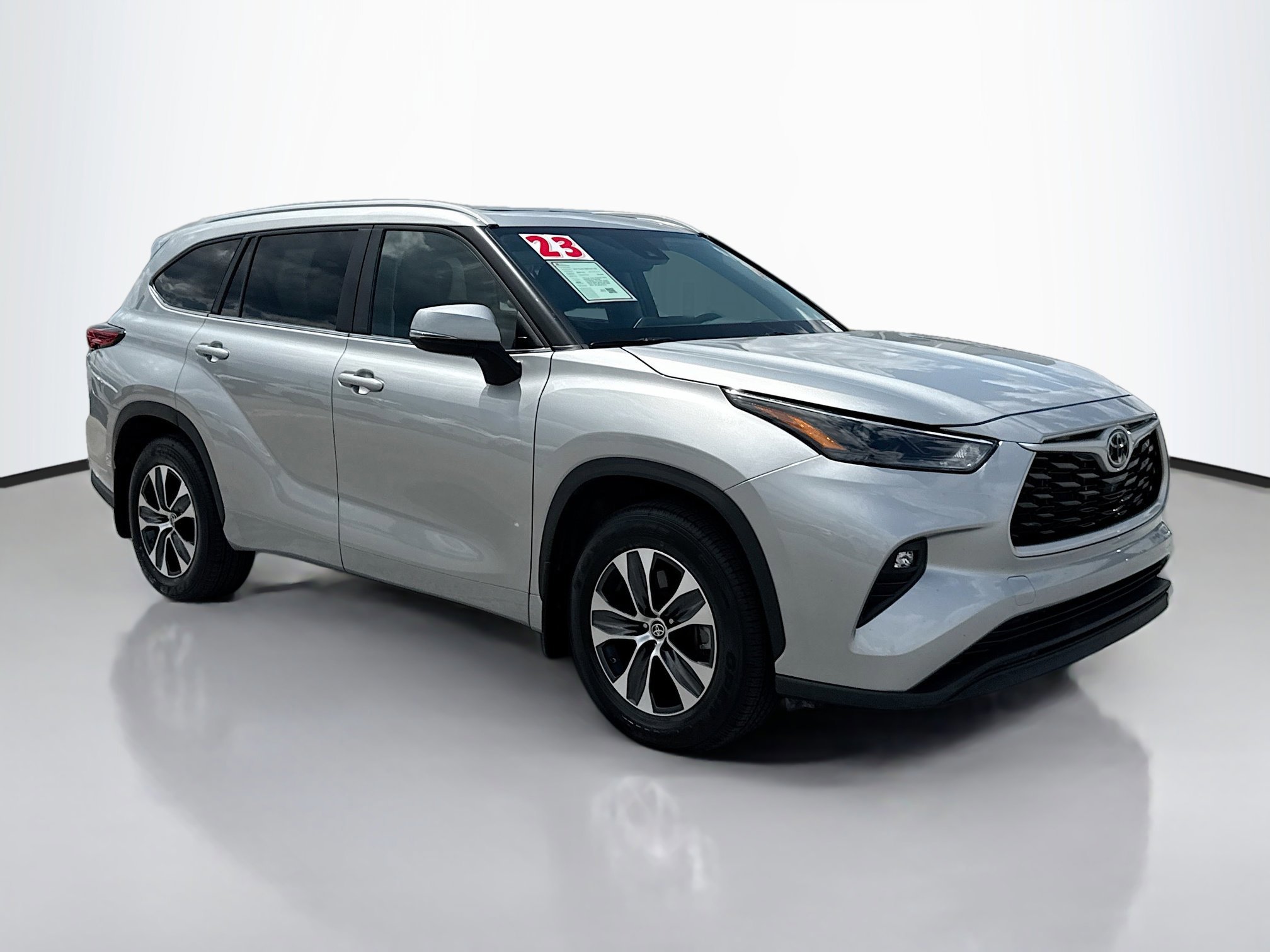 Certified 2023 Toyota Highlander XLE with VIN 5TDKDRBH2PS507333 for sale in Reno, NV