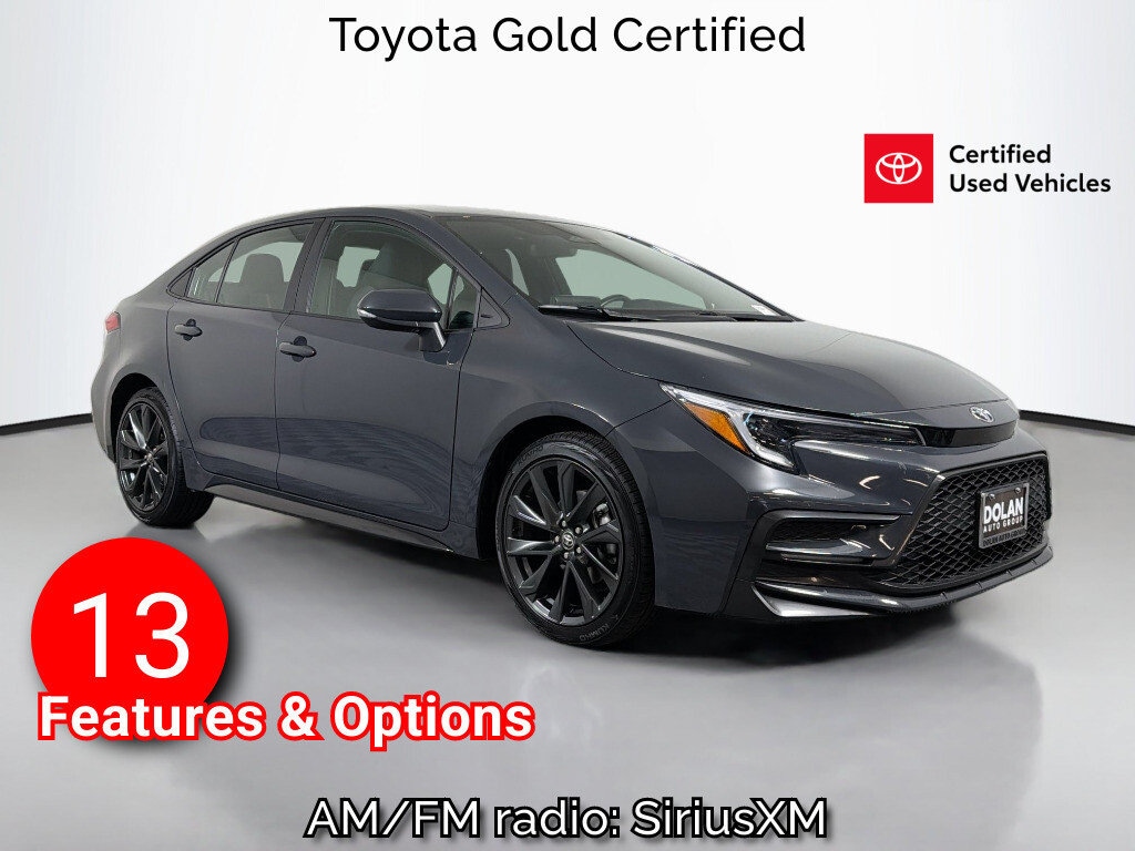 Certified 2025 Toyota Corolla SE Sedan