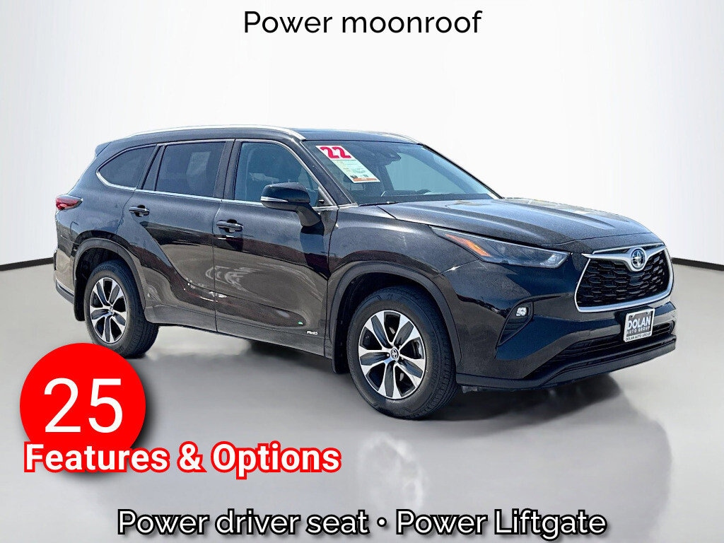 Used 2022 Toyota Highlander Hybrid XLE SUV
