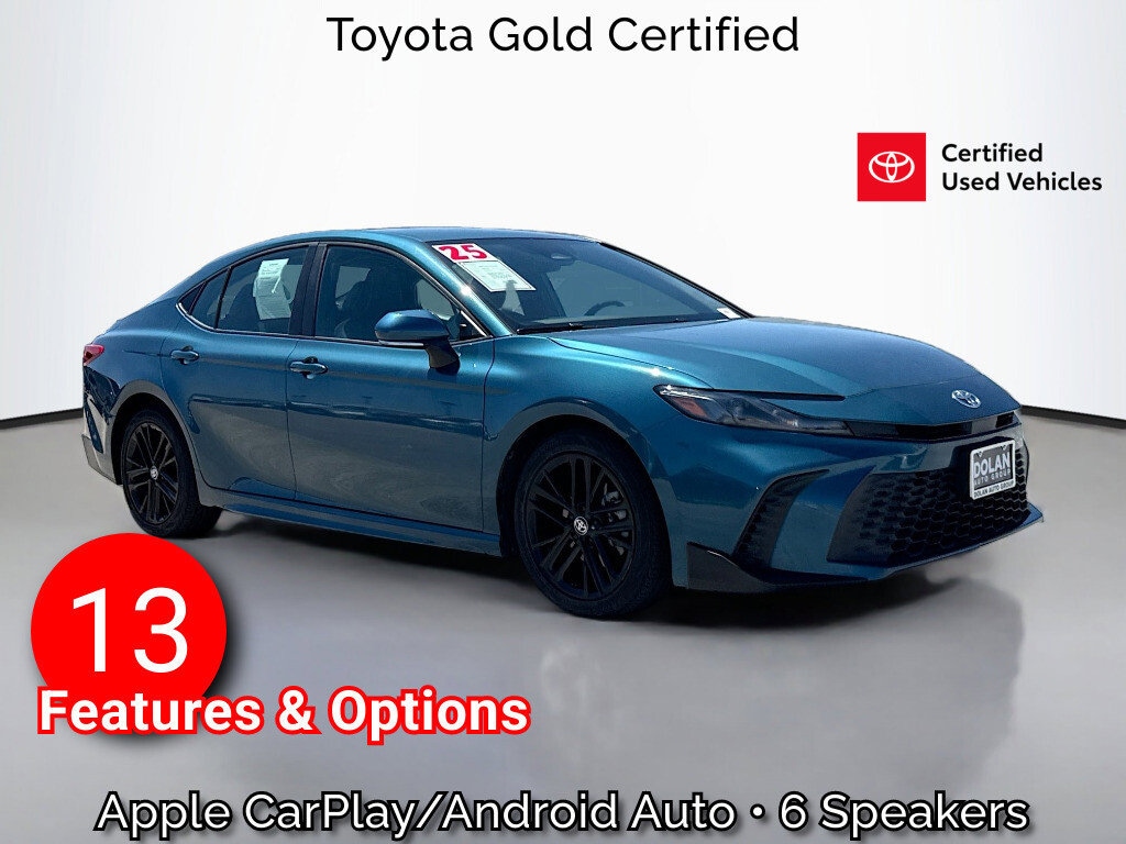 Certified 2025 Toyota Camry SE Sedan