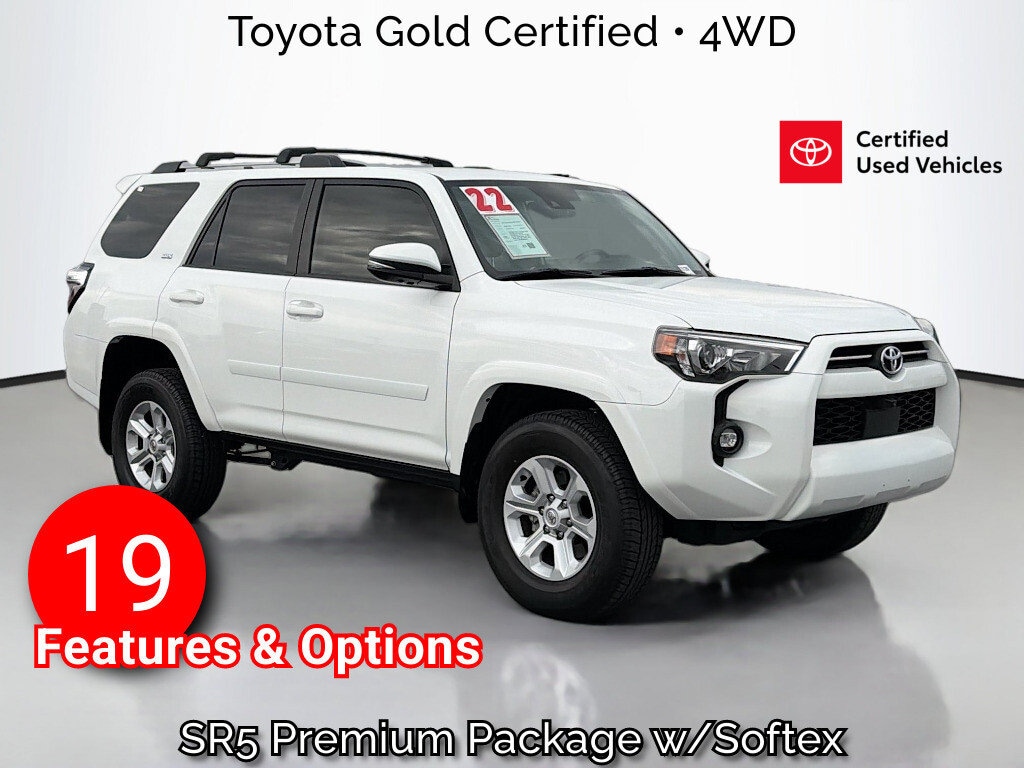 Certified 2022 Toyota 4Runner SR5 Premium SUV