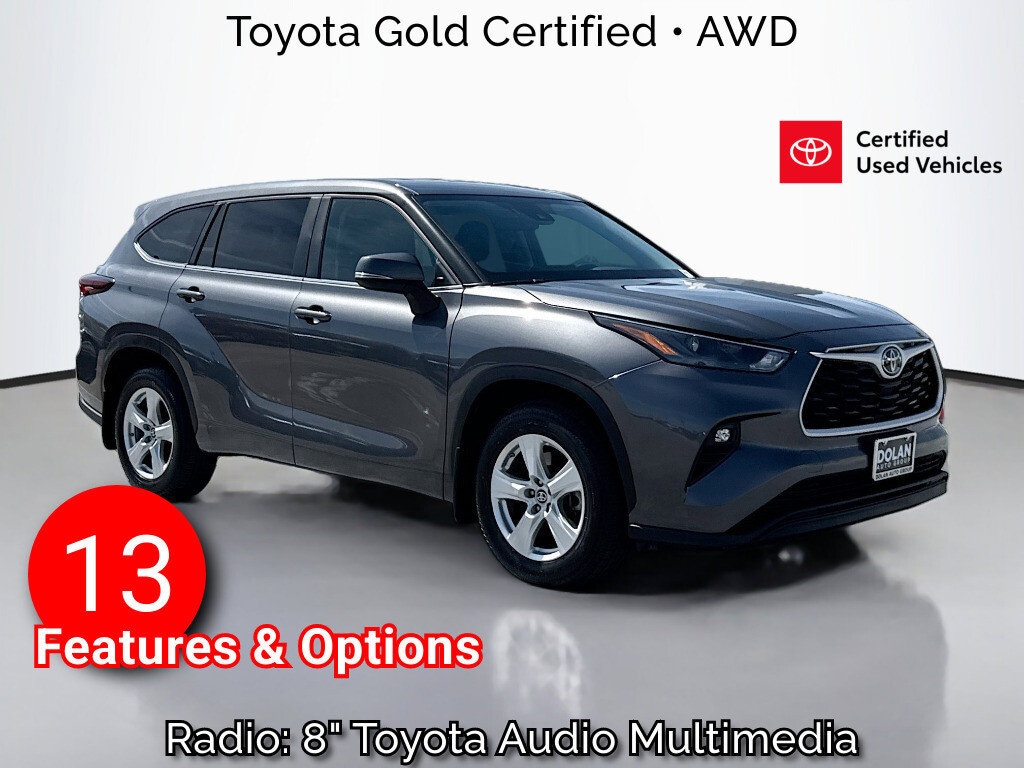 Certified 2024 Toyota Highlander LE SUV