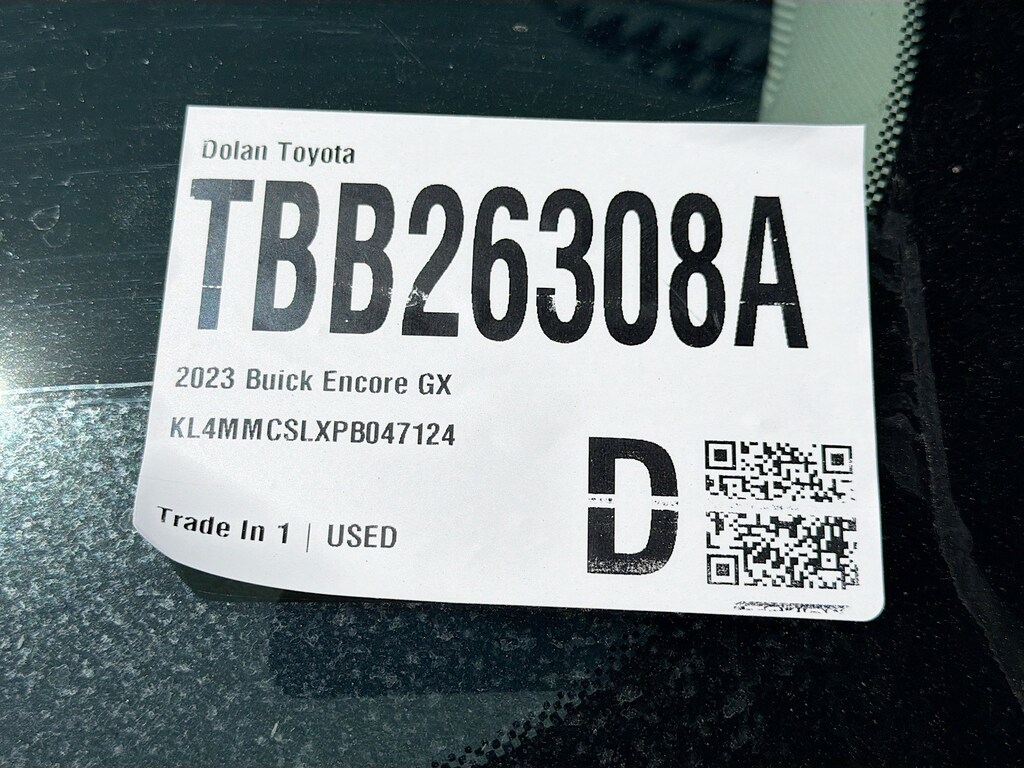 Used 2023 Buick Encore GX Preferred SUV