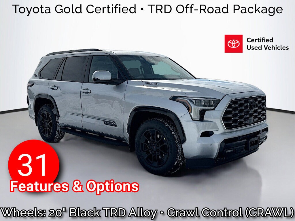 Certified 2026 Toyota Sequoia Platinum SUV